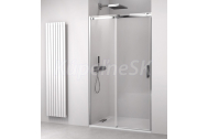 Polysan THRON LINE posuvné sprchové dvere do niky 1280-1310 mm,sklo Číre,profil Chróm