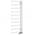 Sapho JUSTINA vykurovacie teleso 500x1246 mm, biela mat