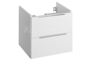 Bruckner NEON umývadlová skrinka 47x45x35 cm, biela 500.114.0