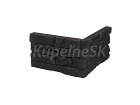 Stegu MEXICANA 3 Graphite Roh - rohový kamenný obkladový prvok