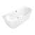 Villeroy & Boch OBERON 2.0 180x80 vaňa quarylová+nohy+sifón, Biela UBQ180OBR9CD00V01