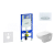 Geberit Set Duofix 111.300.00.5+záv.WC Duravit D-Code vr. sed.SC+tlač.Sigma50 alpská Biela