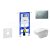 Geberit Set Jadrofix 111.355.00.5+záv.WC Duravit D-Code+sed.SC+tlač.Sigma01 matný Chróm