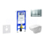 Geberit Set Jadrofix 111.355.00.5+záv.WC Duravit D-Code+sed.SC+tlač.Sigma30 matChr/leskChr