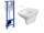Cersanit S701-044 HI-TEC Set duofix +WC závesné CARINA+sedátko SoftClose, EasyOff, duropl