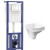 Cersanit K97-297 LINK Set duofix+WC závesné EASY+sedátko SoftClose duroplast