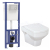 Cersanit K97-212 LINK duofix + WC závesné PURE +WC sedátko SC duroplast, antibakt