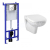 Cersanit Set SLIM&SILENT modul jadrofix(DuofixŠpeciál) +WC závesné FACILE+WC sed duroplast
