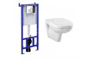 Cersanit Set SLIM&SILENT modul jadrofix(DuofixŠpeciál) +WC závesné FACILE+WC sed duroplast