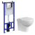 Cersanit Set SLIM&SILENT modul jadrofix(DuofixŠpeciá)+WC závesné NANO+WC sedátko duroplast