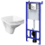 Cersanit Set SLIM&SILENT modul jadrofix(DuofixŠpeciál)+WC závesné EASY+WC sedSC durop