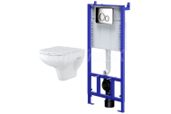 Cersanit Set SLIM&SILENT modul jadrofix(DuofixŠpeciál)+ WC závesné COLOUR+WC sedátko durop