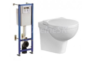 Cersanit K97-302 TARGET Set duofix+WC závesné NANO+sedátko NANO duroplast
