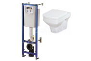Cersanit K97-311 TARGET Set duofix+WC závesné PURE+sedátko SoftClose duroplast
