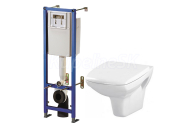 Cersanit K97-287 TARGET Set duofix+WC závesné CARINA+sedátko duroplast