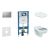 Geberit SET Duofix 111.300.00.5 +WCzávesné Id.Standard QUARZO+sedSC +Sigma01 ChrómMat