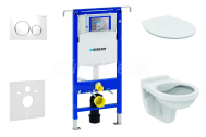 Geberit SET Jadrofix (DuofixŠpeciál) 111.355.00.5 a WC závesné Ideal Standard QUARZO a sed