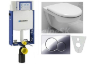 Geberit SET Kombifix 110.302.00.5 +WCzávesné Jika ZETA+sedátko Termopl+Sigma01 ChrómLesk