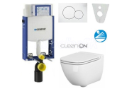 Geberit SET Kombifix 110.302.00.5 +WCzávesné Cersanit CASPIA CleanOn+ sedSC+ Sigma01 Biela