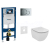 Geberit SET Duofix 111.300.00.5 +WCzávesné Id.Stand. TESI Aquablade+sedSC+Sigma01 ChrLesk