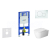 Geberit SET Duofix 111.300.00.5 +WCzávesné Duravit ME by Starck Riml.+sedSC+Sigma01 Biele