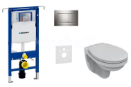 Geberit SET Jadrofix (DuofixŠpeciál) 111.355.00.5 a WC závesné Ideal Standard QUARZO a sed
