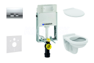 Geberit SET kombifix 110.100.00.1+záv.WC Quarzo/Alpha so sedát,tlač. DELTA 50 lesklý Chróm