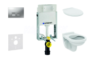 Geberit SET kombifix 110.100.00.1+záv.WC Quarzo/Alpha so sedát,tlač. DELTA 50 matný Chróm