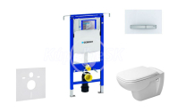 Geberit Set Jadrofix 111.355.00.5+záv.WC Duravit D-Code+sed.SC+tlač.Sigma50 alpská Biela