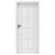 INVADO SET Rámové dvere DECORATO 11 plné fólia, Biela B134 + zárubeň