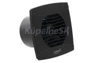 Cata UC-10 kúpeľňový ventilátor axiálny, 8W, potrubie 100mm, čierna