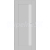 ERKADO SET Rámové dvere FRÉZIA 1 presklené, CPL Laminát Popolavá ST a zárubeň