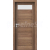 PORTA Doors SET Rámové dvere VERTE HOME C.1 so sklom fólia Dub kalifornia + zárubeň