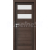 PORTA Doors SET Rámové dvere VERTE HOME C.2 so sklom, fólia Dub havana + zárubeň