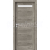 PORTA Doors SET Rámové dvere VERTE HOME D.1 so sklom, fólia Dub Sibírsky + zárubeň