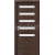 PORTA Doors SET Rámové dvere VERTE HOME D.5 so sklom, fólia Dub Havana + zárubeň