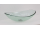 Olsen Spa DEVENTER oválne sklenené umývadlo na dosku 55×37×16 cm OLKLTG108