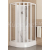Ravak SUPERNOVA ASBK6 štvrťkruhový sprchový box 80x80cm,Číre/Biely,posuvné dvere+Cleaner