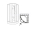 Ravak SUPERNOVA ASBK6 štvrťkruhový sprchový box 80x80cm,Grape/Biely,posuvné dvere+Cleaner