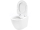 Rea CARTEER závesná WC misa 49x37 Rimless,sedátko Slim SoftClose Biela lesklá C1400