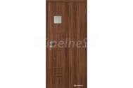 Doornite CPL laminátové GIGA 1 SKLO Orech interiérové dvere