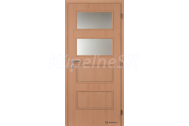 Doornite CPL laminátové DOMINANT 2 SKLO Buk interiérové dvere, DTD
