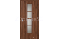 Doornite CPL laminátové AXIS SKLO Orech interiérové dvere