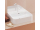 Ravak Ceramic Slim Wall R keramické umývadlo na dosku 55x45 cm s prepadom Biela