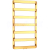 Aquaform MISAKI DUO kúpeľnový rebríkový radiátor 127x54 cm 546 W oblý Zlatá