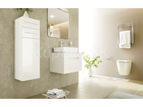 Aquatek Ceramica Latina LOFT1 600 Závesná skrinka pod umývad. 1 zásuvka 60x41,6x45 Biela