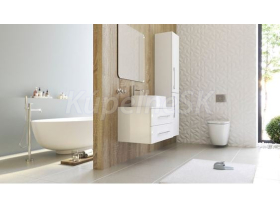 Aquatek Ceramica Latina LOFT2 700 Závesná skrinka pod umývad. 2 zásuvky 70x41,6x45 Biela