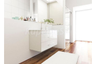 Aquatek Ceramica Latina ENERGY2 900 Závesná skrinka pod umývad. 2 zásuvky 90x54x45 Biela