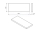 Sapho AVICE doska 90x36cm, dub Rover