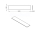Sapho PLATO doska Rockstone 2500x24x500mm, biela matná